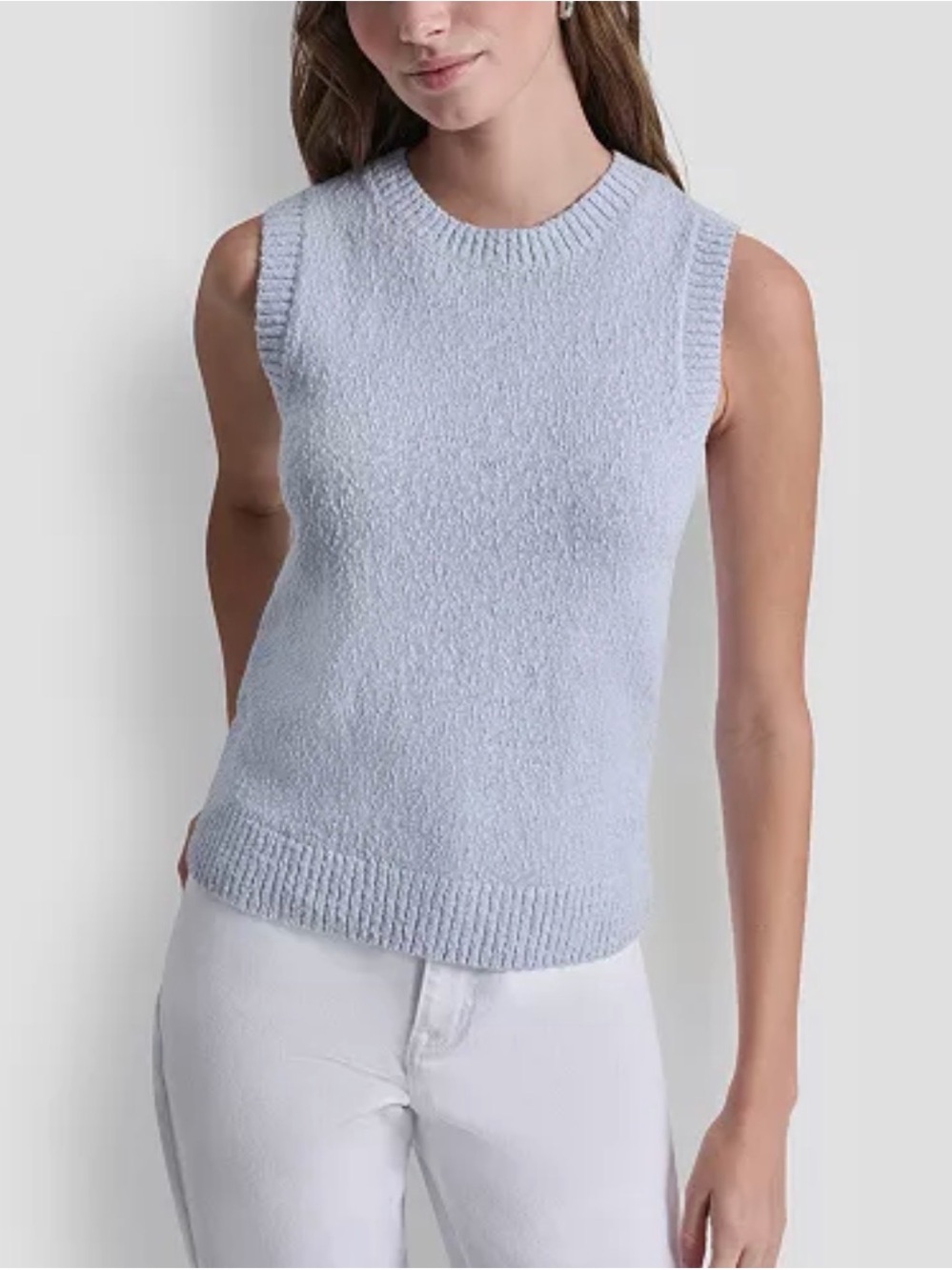 DKNY Jeans Women's Crew Neck Pull-On Sweater blue size XS